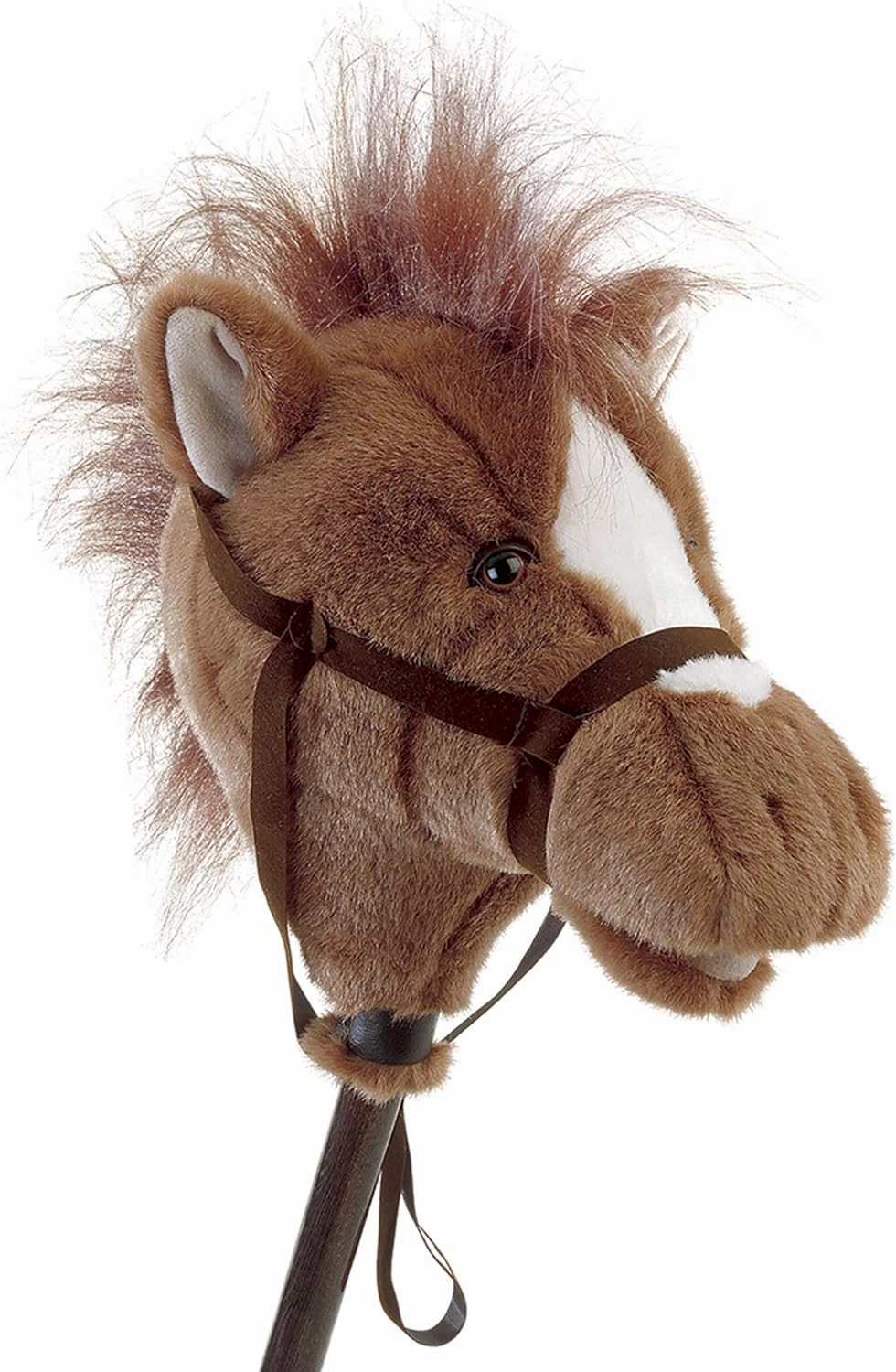 Mary Meyer Hobby Horse Toy Easy Ride 'Um Stick Horses with Galloping and Neighing Sounds, 33-Inches Tall, Brown