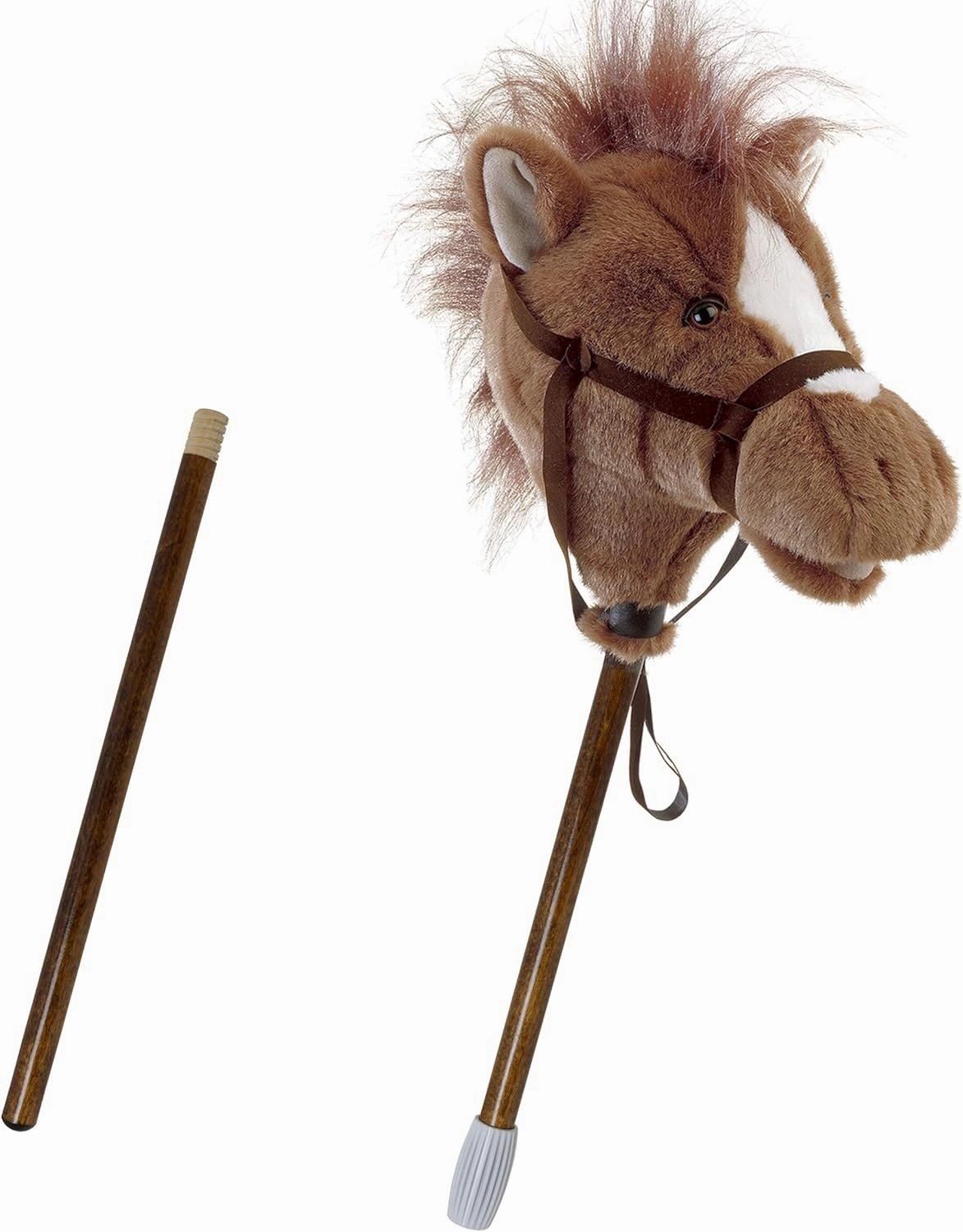 Mary Meyer Hobby Horse Toy Easy Ride 'Um Stick Horses with Galloping and Neighing Sounds, 33-Inches Tall, Brown