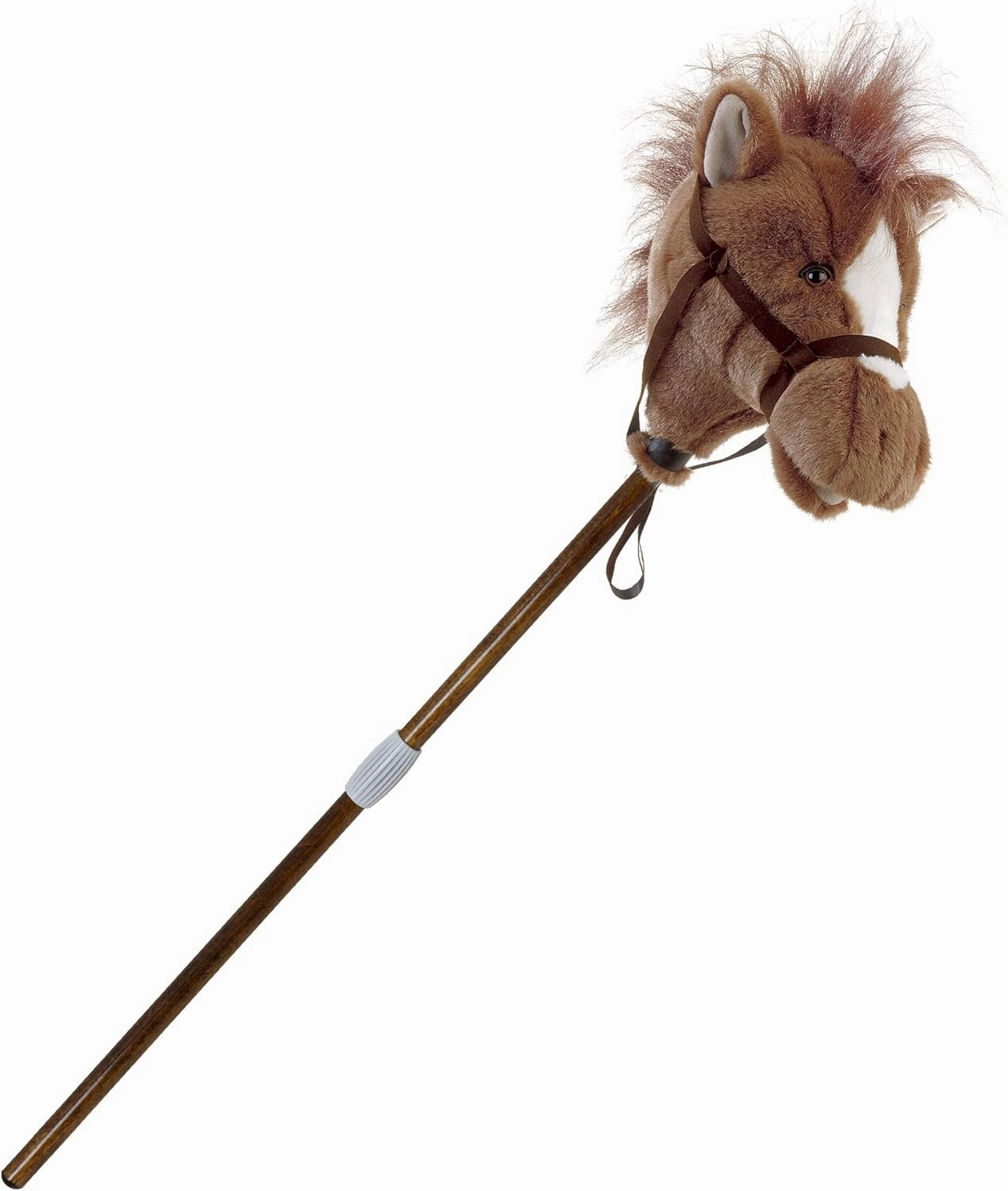 Mary Meyer Hobby Horse Toy Easy Ride 'Um Stick Horses with Galloping and Neighing Sounds, 33-Inches Tall, Brown