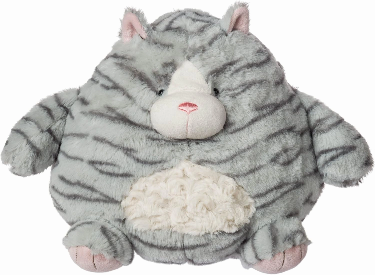 Mary Meyer Stuffed Animal Puffernutter Pillow-Soft Toy, 10-Inches, Kitty