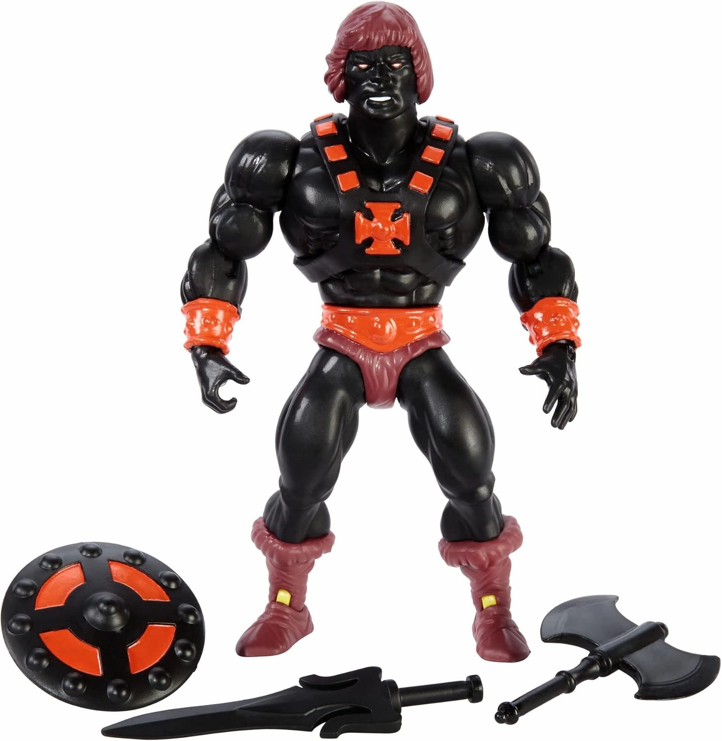 Masters of the Universe Origins Anti-Eternia He-Man Action Figure with Accessories, Collectible Gift for Motu Fans Ages 6 Years & Older
