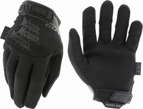 Mechanix Wear: Tactical Specialty Pursuit D5 Cut Resistant Covert Work Gloves (Large, All Black)