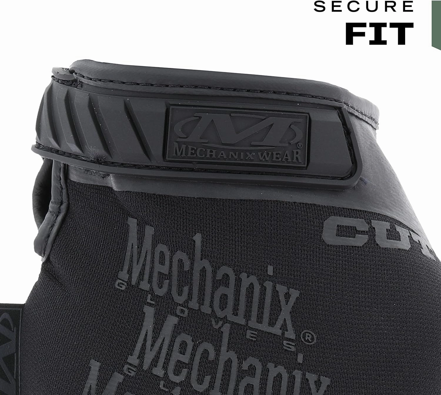 Mechanix Wear: Tactical Specialty Pursuit D5 Cut Resistant Covert Work Gloves (Large, All Black)