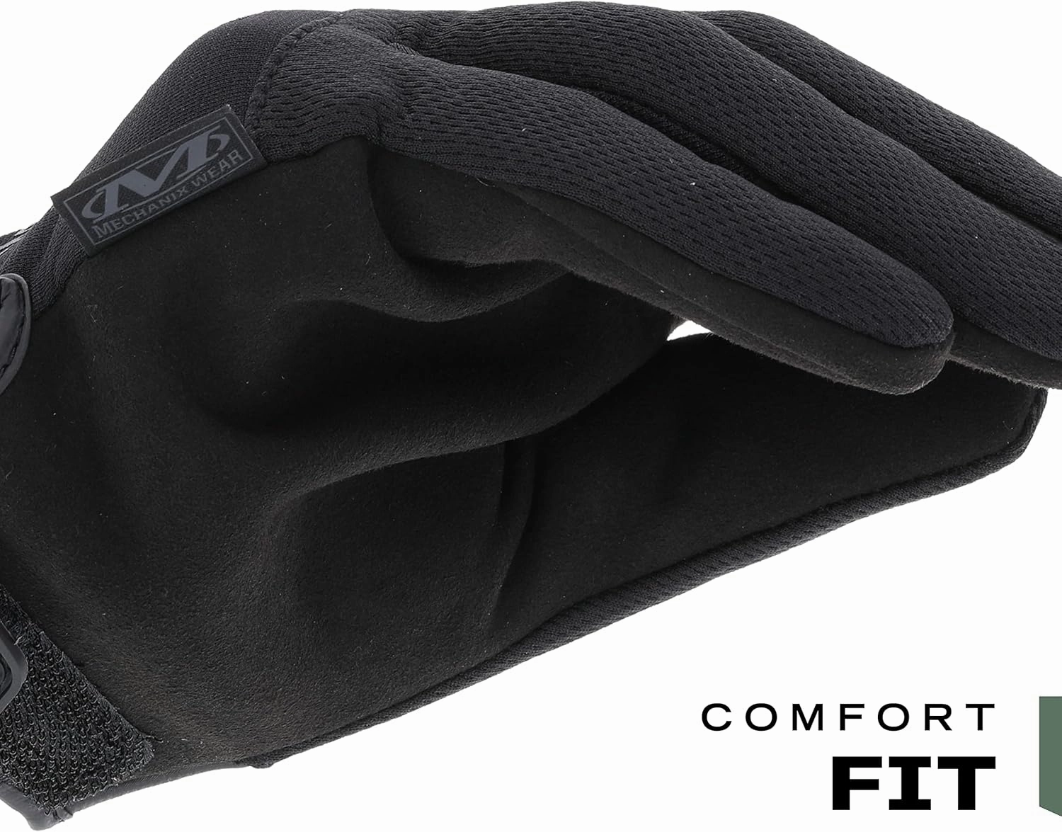 Mechanix Wear: Tactical Specialty Pursuit D5 Cut Resistant Covert Work Gloves (Large, All Black)