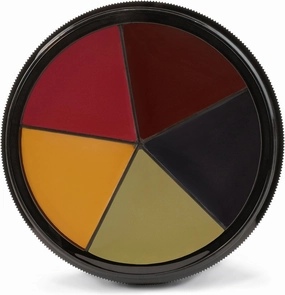 Mehron Makeup PRO FX Bruise Wheel | 5 Color Wheel for Special Effects & Movies | Bruise Makeup Kit | SFX Paint | Halloween Special Effects