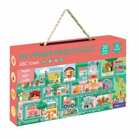 mierEdu - My Finger Maze Puzzle - ABC Town