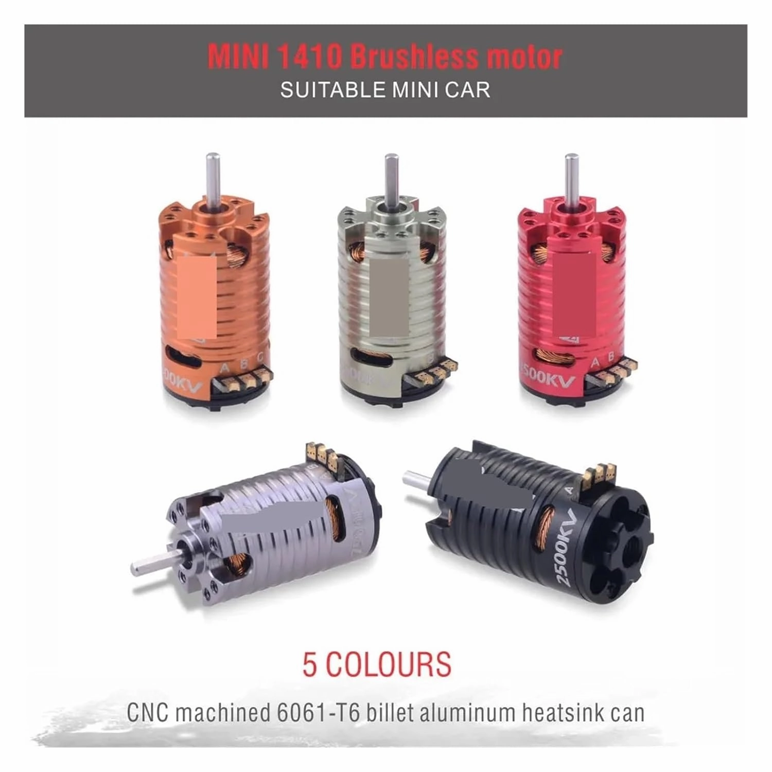Mini Sensored Brushless Motor 1525 2030 Sensored Sensorless ESC 18A for RC Vehicles and Drones High Perforce(9500KVnon-inductive)