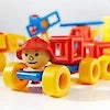 Mobilo Basic Bucket set NEW 86pc   30 Construction Blueprints Creative Construction Toy Build Play Learn for Children STEM Cognitive Developmental Toys for Toddlers Best Seller 3yrs 