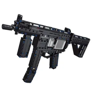 MOC Military MP5 Submachine Gun Weapon Bricks Toy T2035