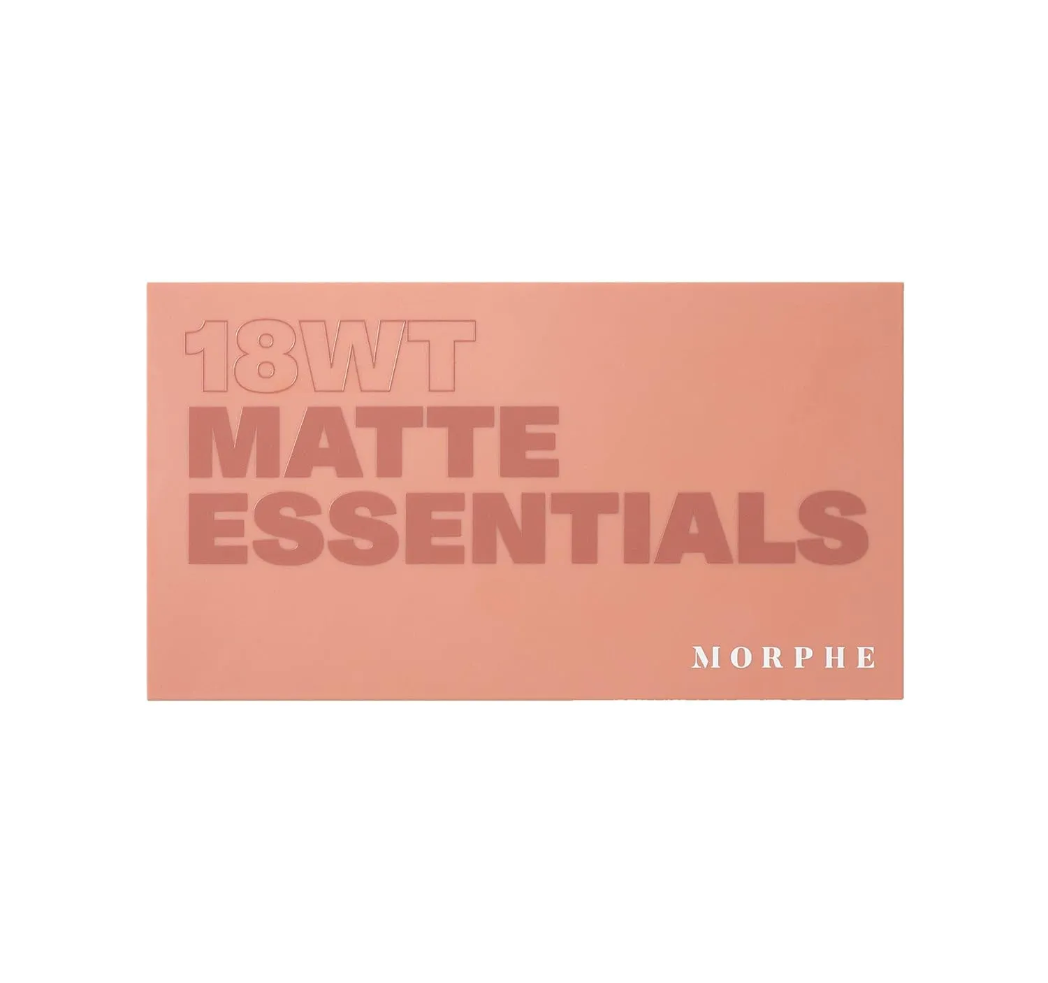 Morphe 18WT Makeup Palette - Matte Essentials Artistry Palette with Warm Toned, All-Matte Shades - Made to Build, Blend & Layer Flawlessly for Everyday, Versatile Makeup Looks (0.68 oz)