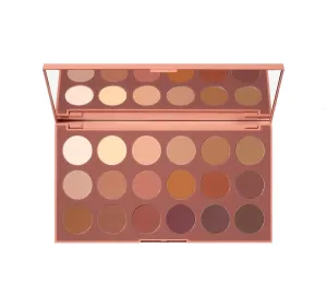 Morphe 18WT Makeup Palette - Matte Essentials Artistry Palette with Warm Toned, All-Matte Shades - Made to Build, Blend & Layer Flawlessly for Everyday, Versatile Makeup Looks (0.68 oz)