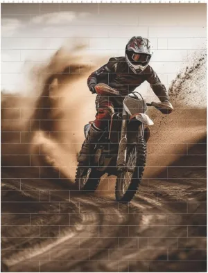 Motocross Building Block Puzzle Personalized Building Bricks for Adults Block Puzzle Building DIY Brick Block Puzzles Valentine's Day Gifts for Home Decor Brick Puzzle