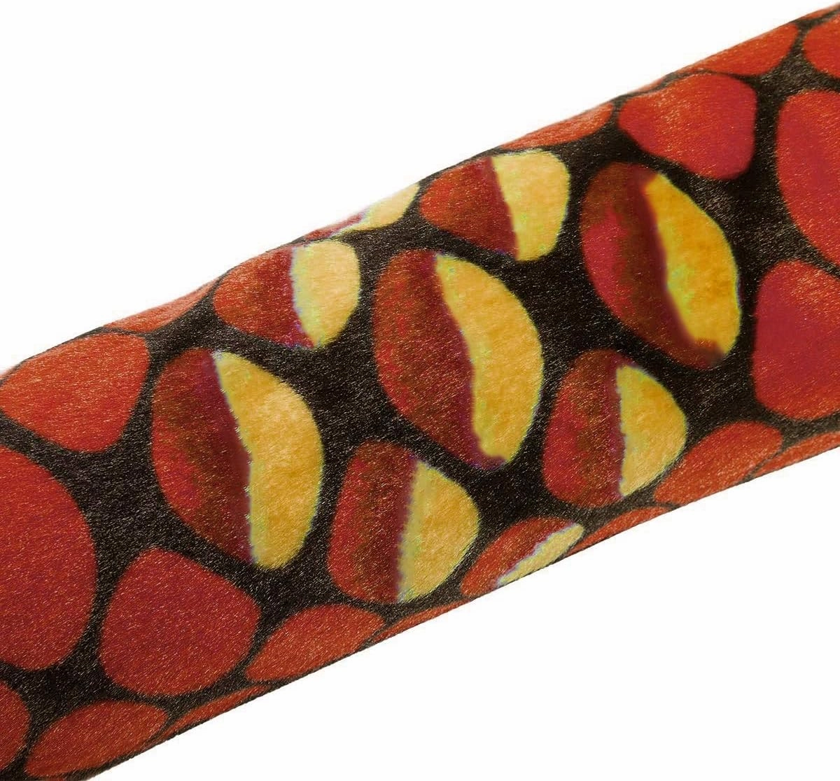 MUOVE Snake Stuffed Animal, Realistic Snake Toy, 110 Inch, Plush, Cotton, Unisex, Red, Easy to Clean, 4  Years