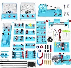 Mysterystone Science Experiment for Kids Electricity and Magnetism Kit for Students Stem Kit Physics Lab Basic Circuit Board Kit for Learning Starter