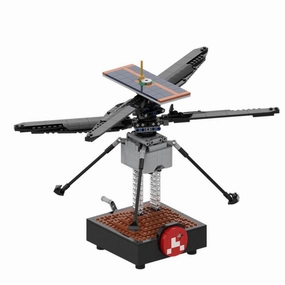 NASA Mars Helicopter Ingenuity Ginny MOC 729pcs