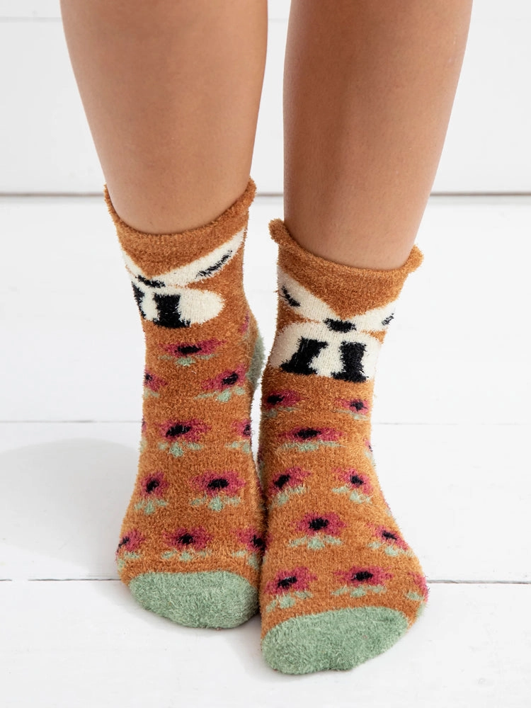 Natural Life Cozy Socks - Fox