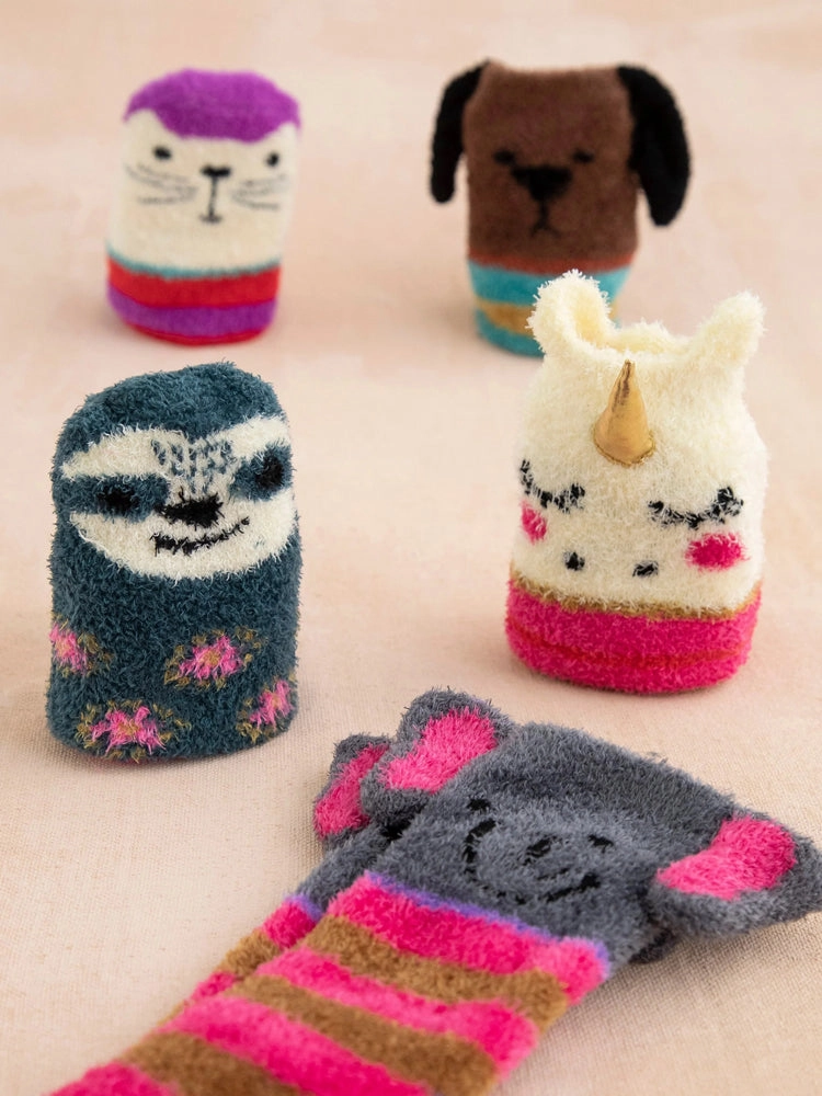 Natural Life Cozy Socks - Fox