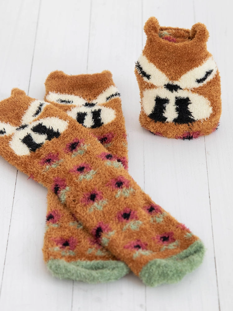 Natural Life Cozy Socks - Fox