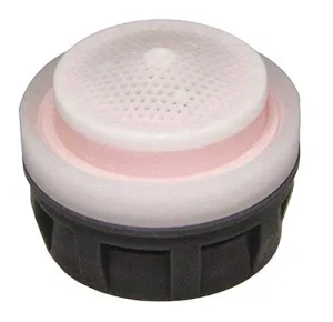 Neoperl 14 5650 5 PCA Perlator HC California Economy Flow Aerator Insert, Small, 1.2 GPM with Washer, Pink/Clear Dome, Honeycomb Screen, Aerated, Acetal