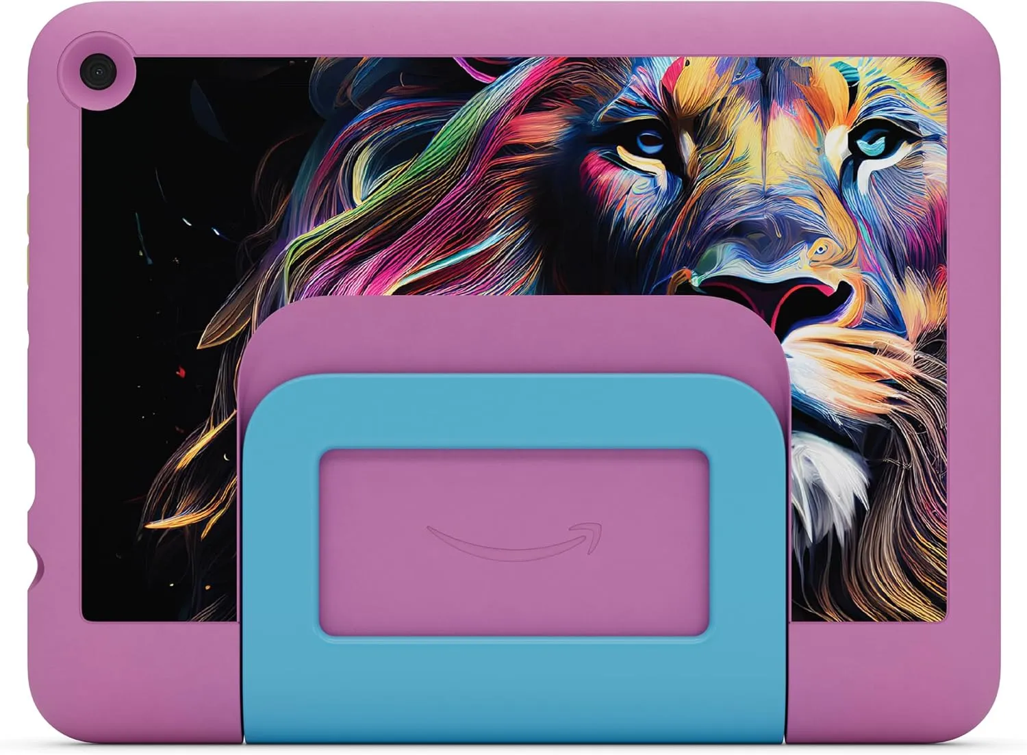 New Amazon Fire HD 8 Kids Pro tablet, ages 6-12. Bright 8" HD screen, includes ad-free content, parental controls, 13-hr battery, slim case for older kids, 32GB, Jungle Cat, (2024 release)
