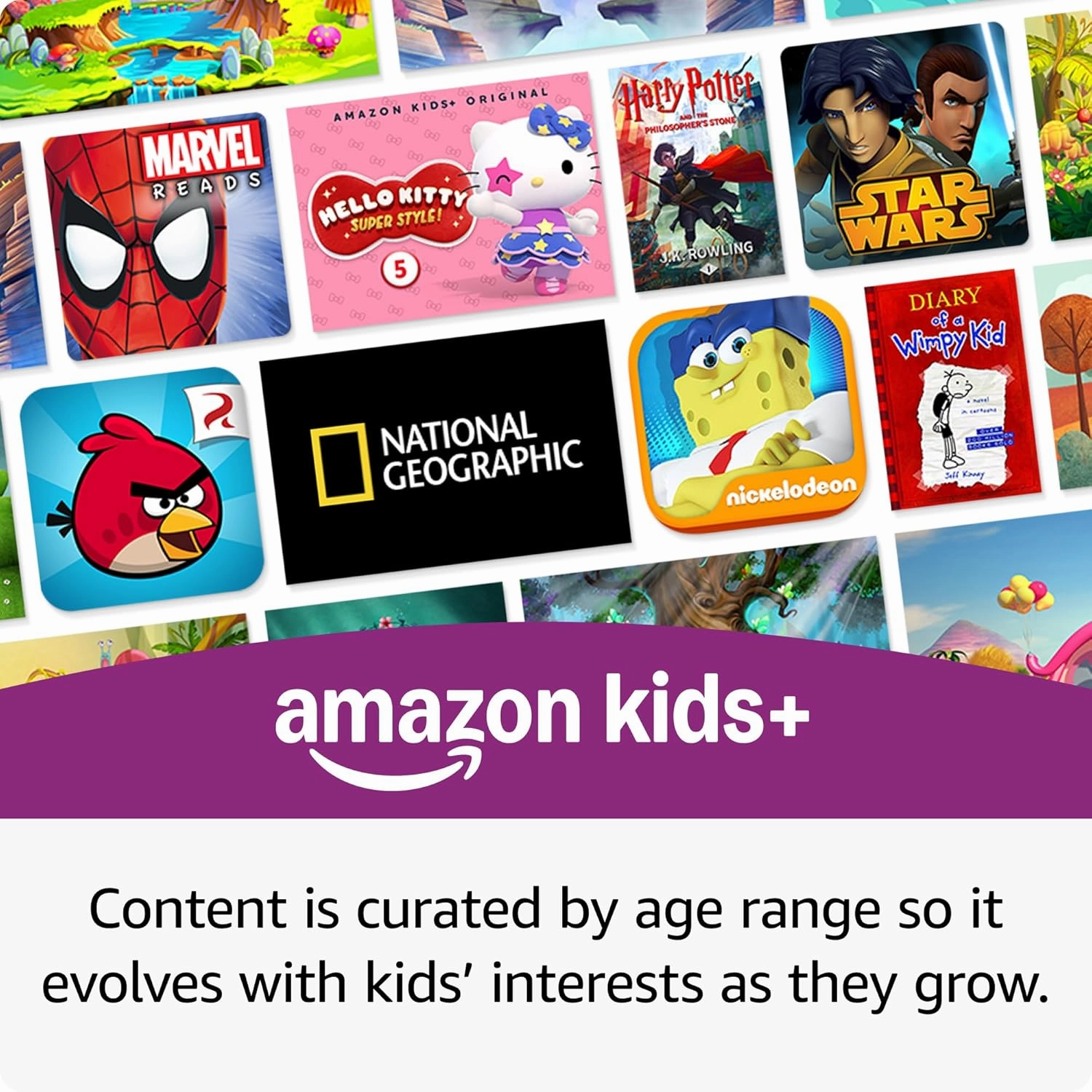 New Amazon Fire HD 8 Kids Pro tablet, ages 6-12. Bright 8" HD screen, includes ad-free content, parental controls, 13-hr battery, slim case for older kids, 32GB, Jungle Cat, (2024 release)