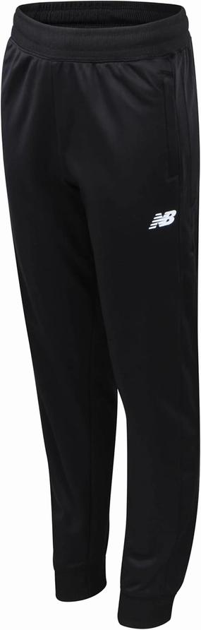 New Balance Boys Sweatpants - Stretch Performance Tricot Activewear Boys Joggers Athletic Pants with Zip Pockets (Size: 8-20)
