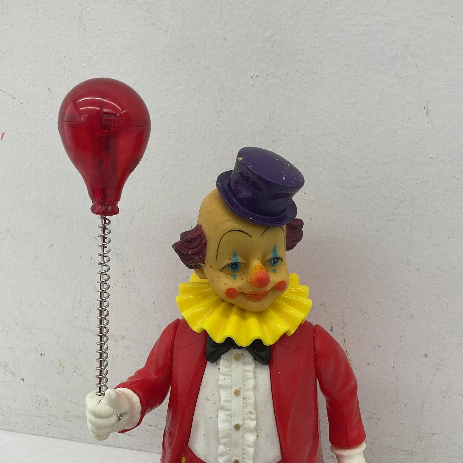 New Bright Brand Bump-n-Go Action Clown Robot Toy 1991 Vintage UNTESTED AS IS