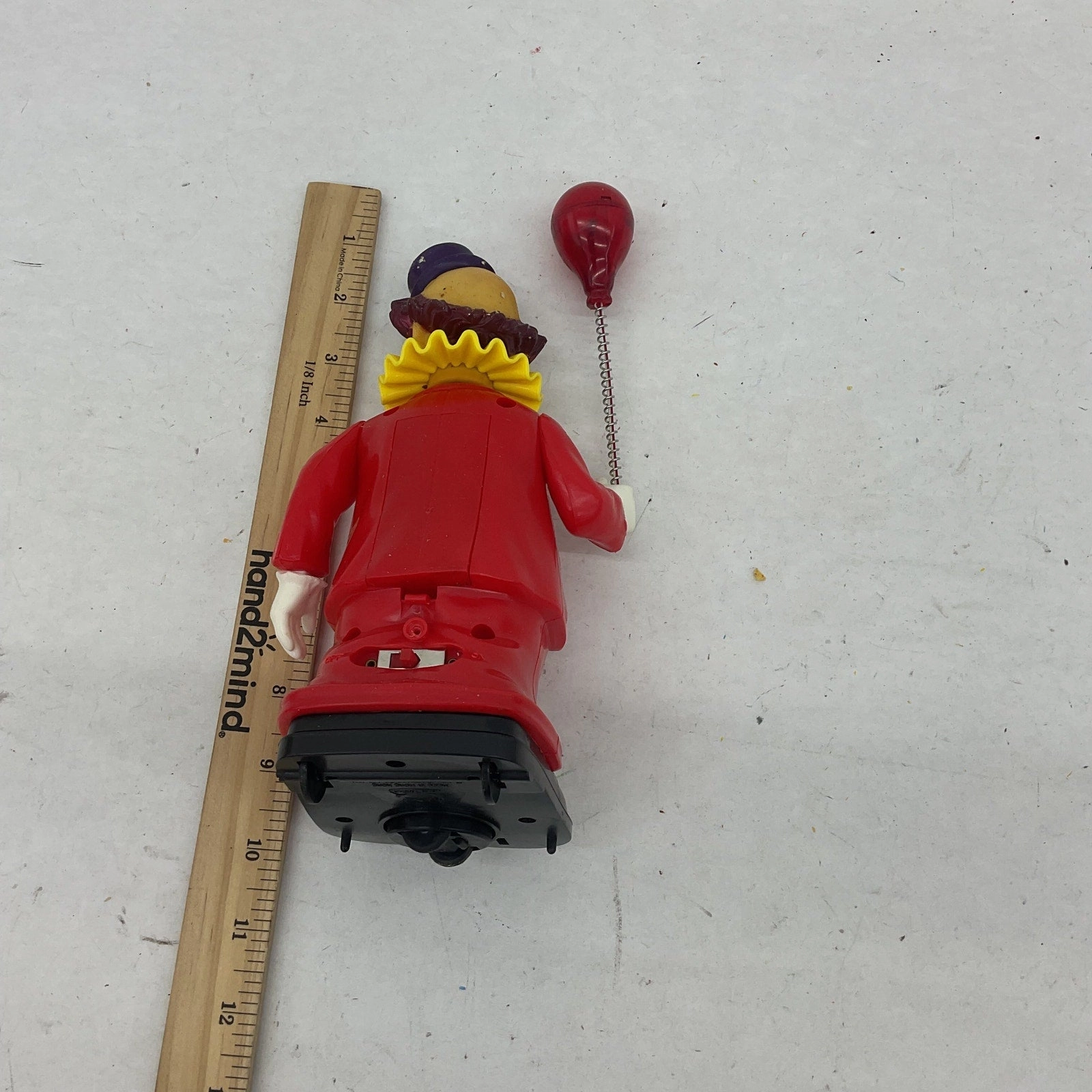 New Bright Brand Bump-n-Go Action Clown Robot Toy 1991 Vintage UNTESTED AS IS