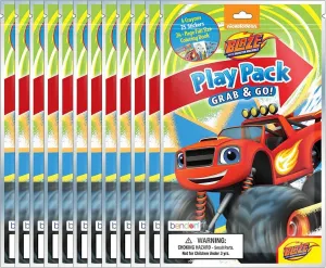Nickelodeon Blaze & The Monster Machines Grab & Go Play Packs (Pack of 12)