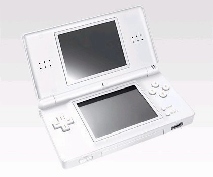Nintendo DS Lite Polar White (Renewed)