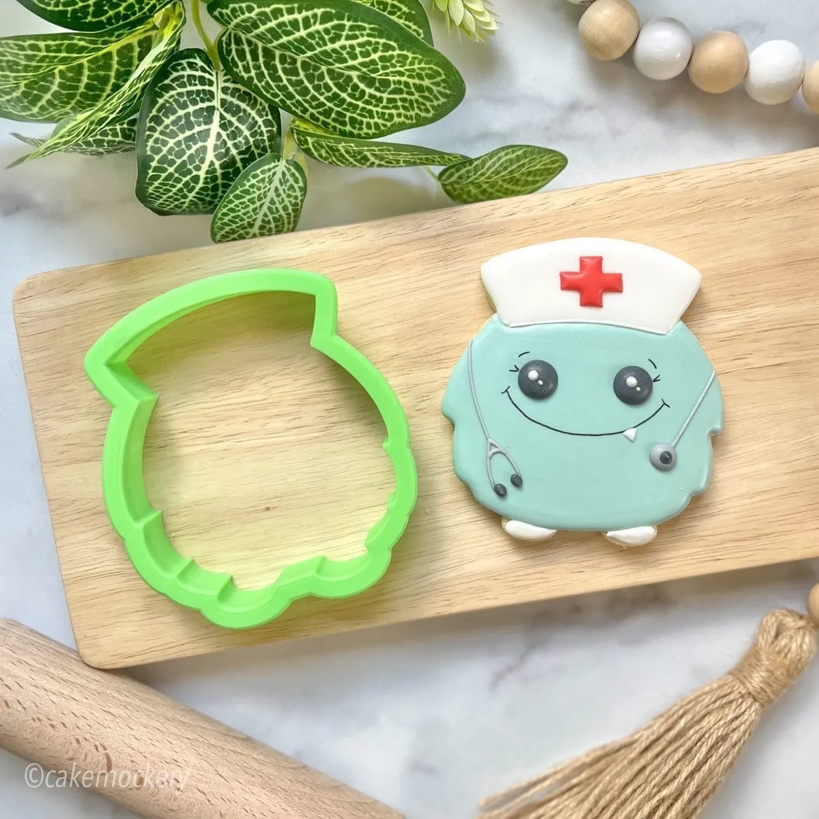 Nurse Monster Cookie Cutter