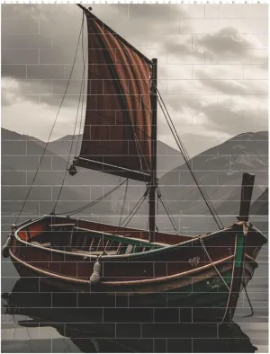 Old Boat Building Block Puzzle Personalized Building Bricks for Adults Block Puzzle Building DIY Brick Block Puzzles Valentine's Day Gifts for Home Decor Brick Puzzle