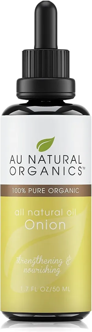 Onion Seed Oil | Dry Scalp, Hair Growth & Slow Down Hair Loss | Thicker Eyebrows | Carrier Oil | 1.7 Oz | 50 Ml