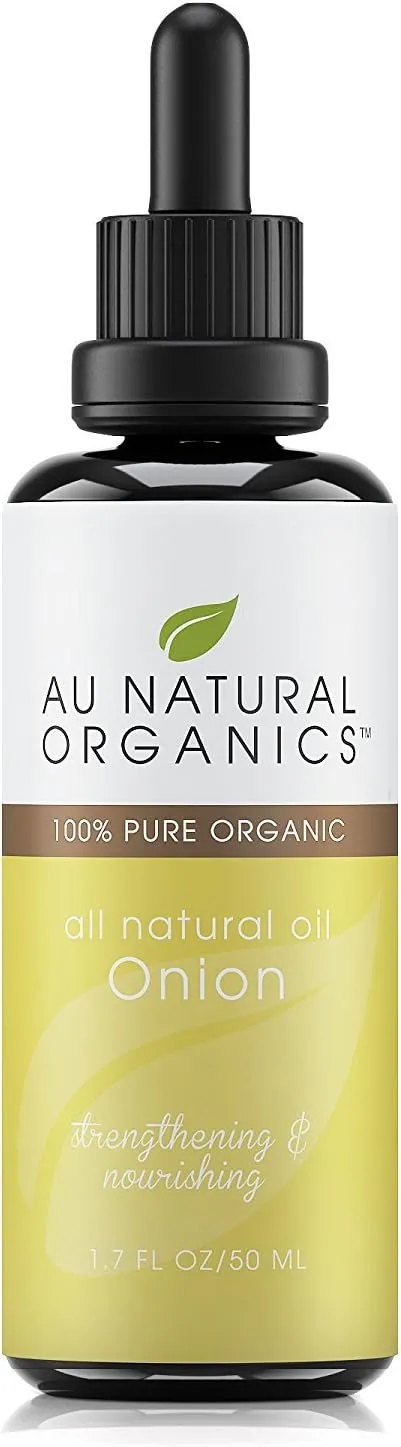 Onion Seed Oil | Dry Scalp, Hair Growth & Slow Down Hair Loss | Thicker Eyebrows | Carrier Oil | 1.7 Oz | 50 Ml