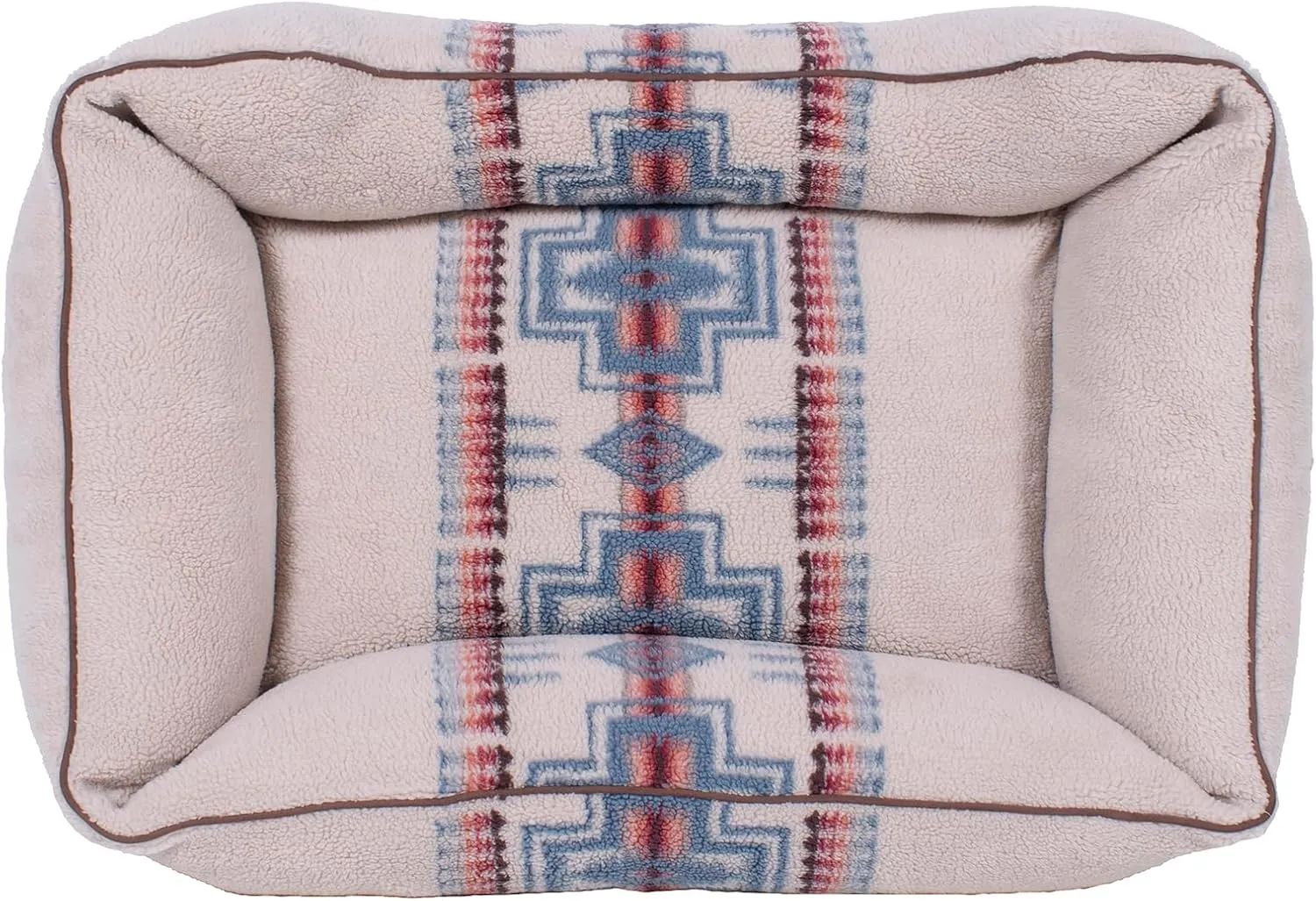 PENDLETON Berber Kuddler Dog Bed - Harding Rosewood, L