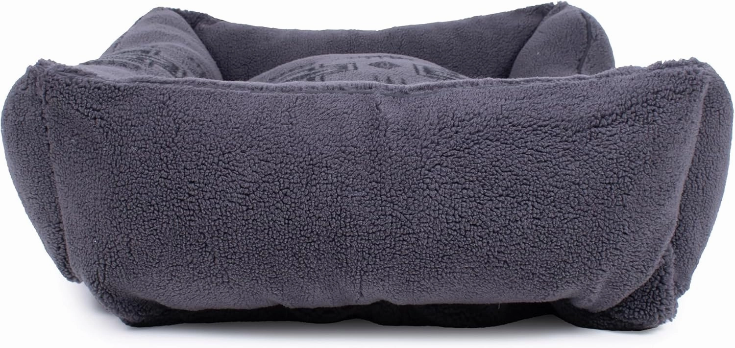 PENDLETON Harding Tonal Berber Kuddler Dog Bed in Gray, XL