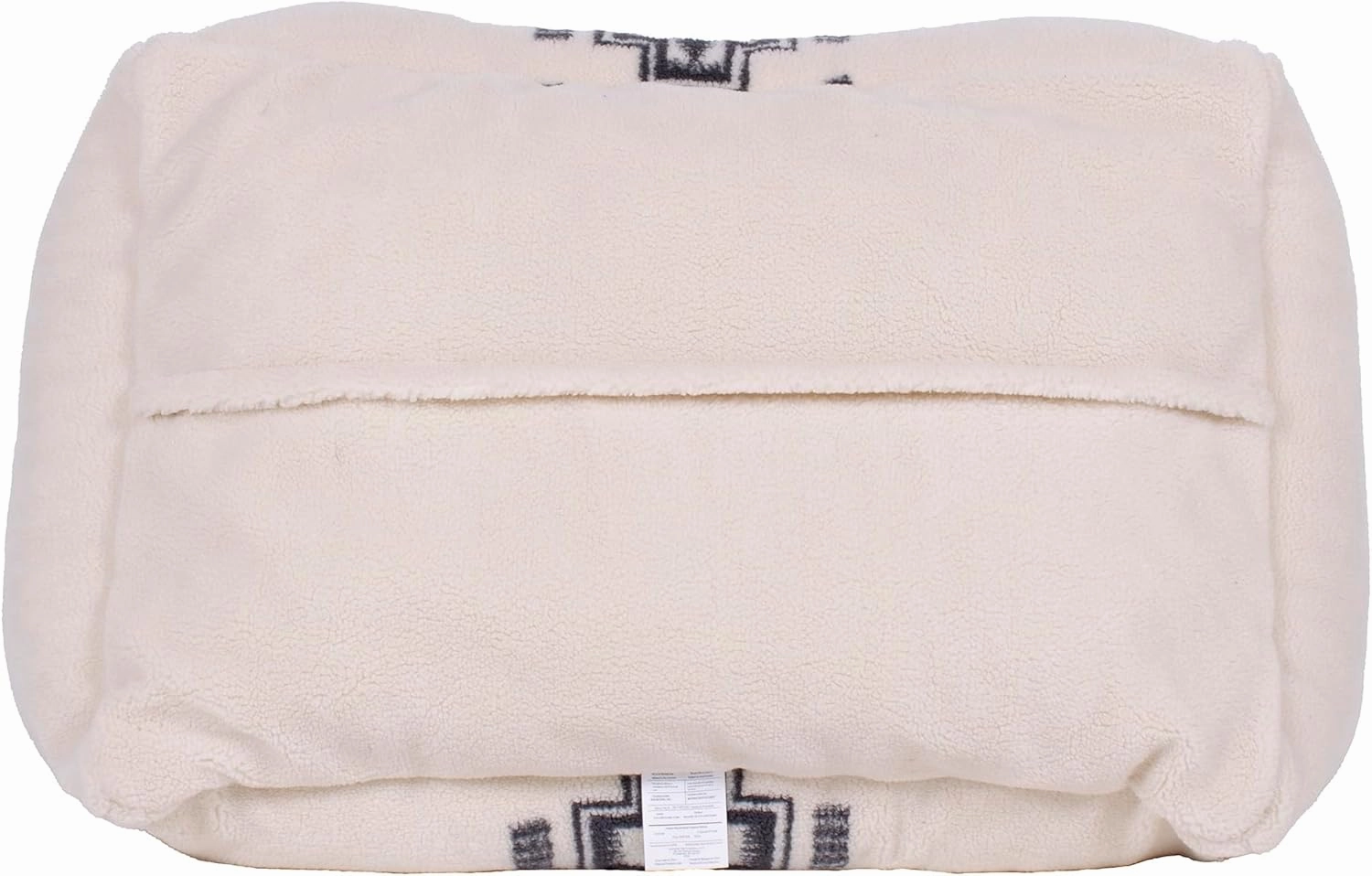 PENDLETON Harding Tonal Berber Kuddler Dog Bed in Natural, XL