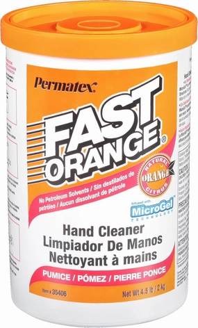 Permatex 35406 Fast Orange Pumice Cream Hand Cleaner, 4.5 lbs