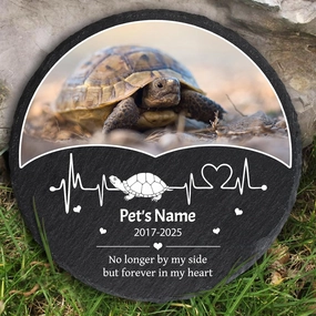 Personalized Pet Turtle Grave Markers, Pet Turtle Headstones, Lost of Pet Turtle Sympathy Gifts, Pet Turtle Memorial Stone Outdoor, Turtle Tombstones for Graves, Pet Memorial Stone for Turtle