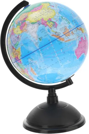 Piggy Bank World Globe Coin Bank Toys for 5 Year Old Boys Toys for Adults Plastic World Globe Decor Rotating Globe World Globe Decoration Mini Globes Pvc Earth Child Spherical