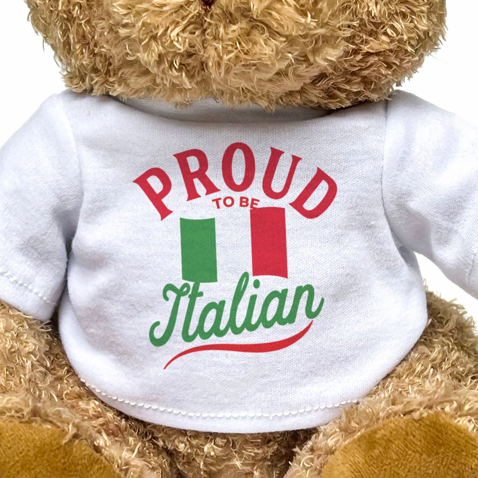 PROUD TO BE ITALIAN - Teddy Bear - Cute Cuddly Soft - Gift Present