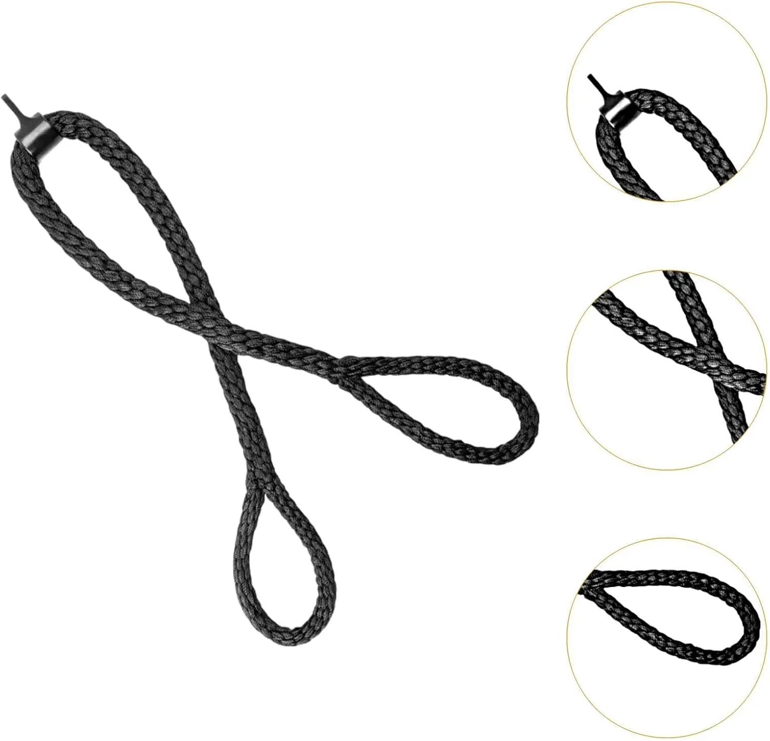 Pulley System Gym Pull Down Rope Nylon Braided Cord for Press Down Cable Machine Easily Install Multifunctional Accessories