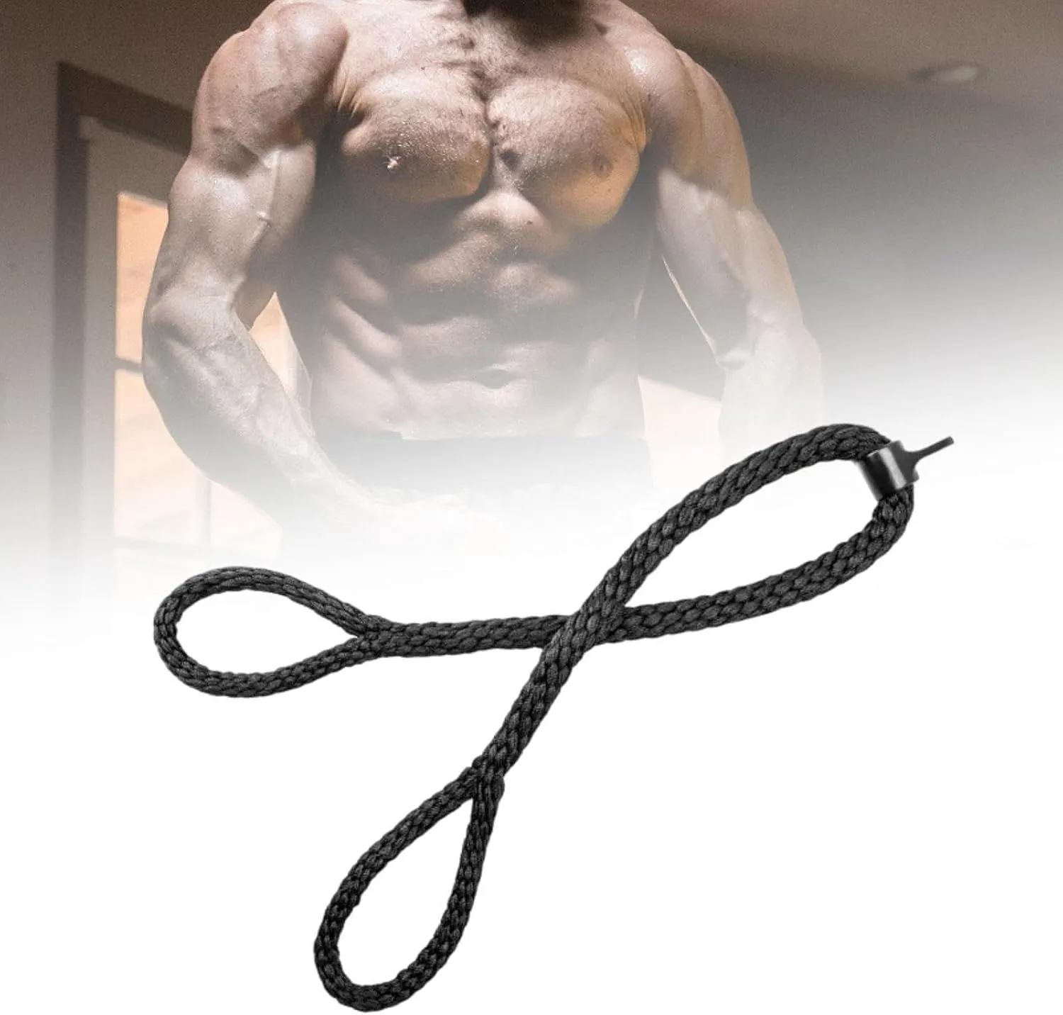 Pulley System Gym Pull Down Rope Nylon Braided Cord for Press Down Cable Machine Easily Install Multifunctional Accessories