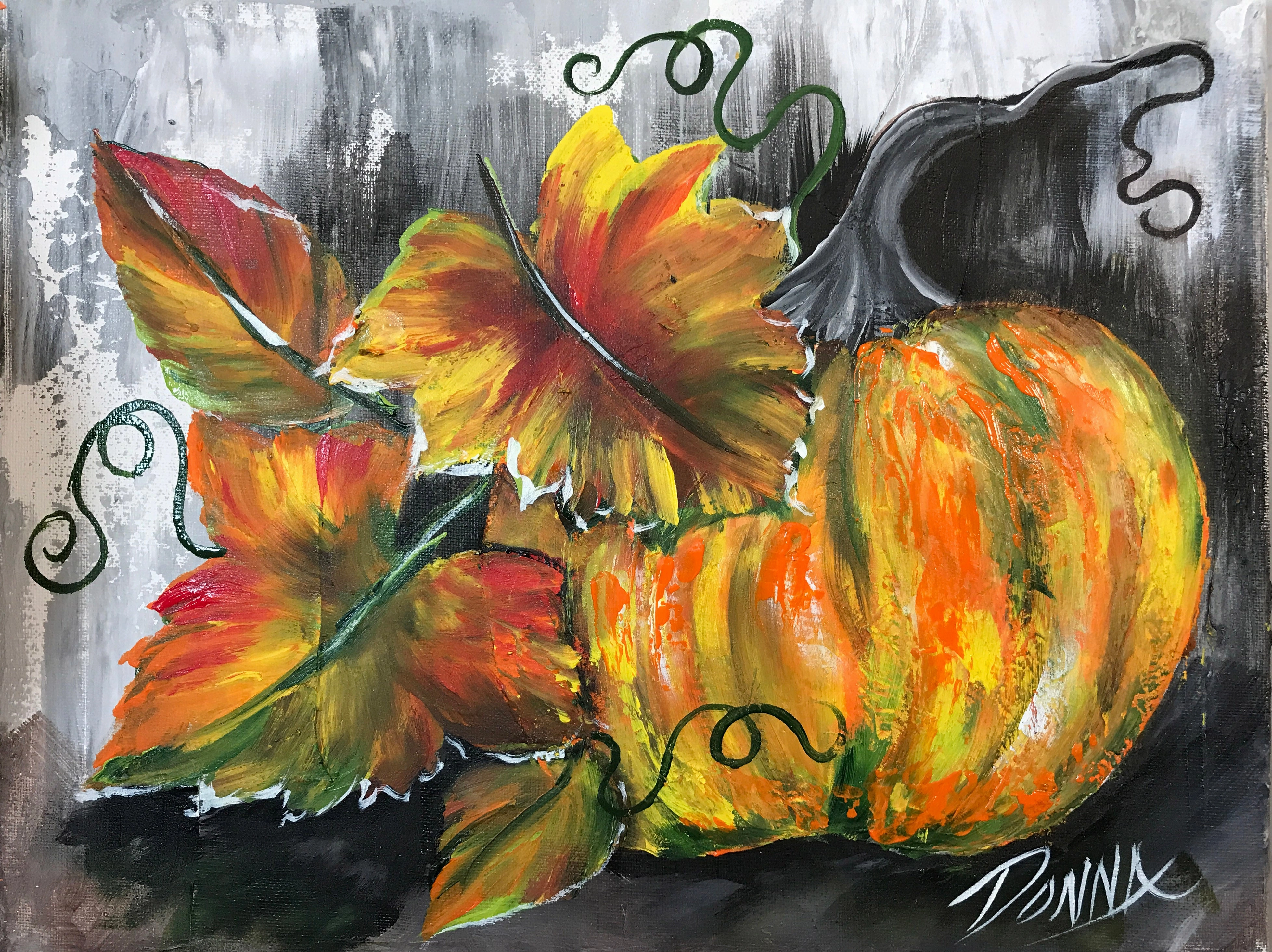 Pumpkin With Paste Downloadable Video Lesson