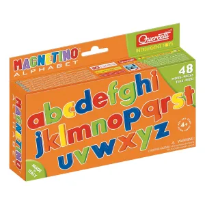 Quercetti - Magnetic Lowercase Letters Pack of 48