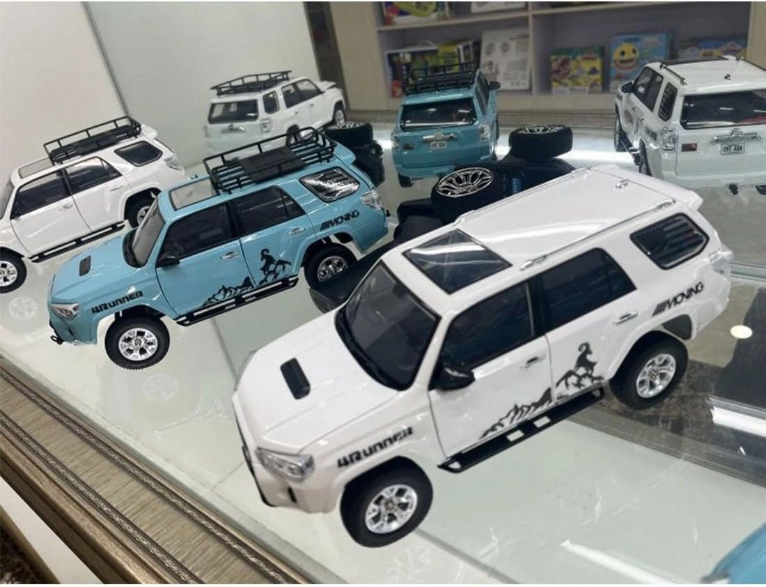 RC Car for Adults, 1/18 Scale High Speed Remote Control Climbing Cars Model, RC Racing Car Mini Electric Off-Road Vehicle Creative Gifts - RTR