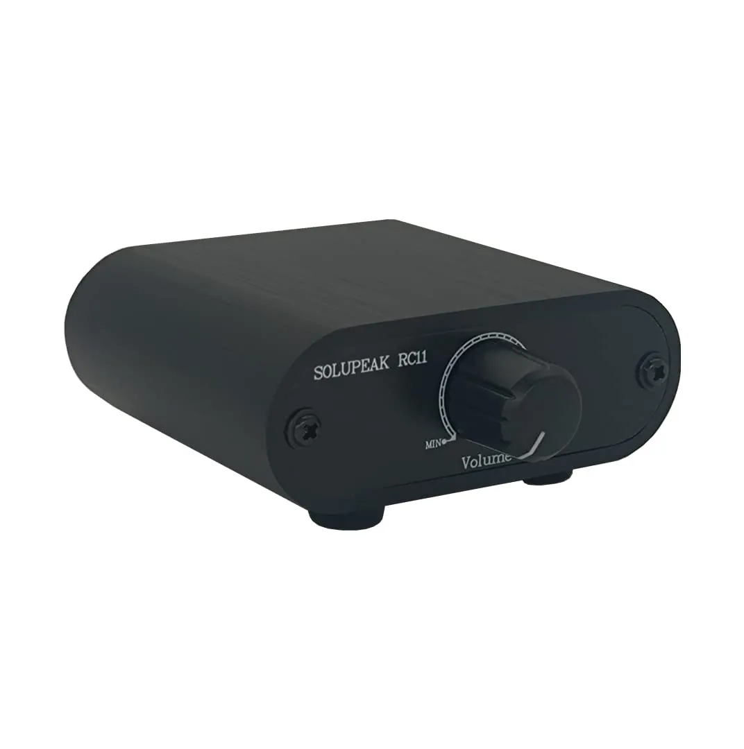 RCA Audio Volume Controller, line Volume Control Box, Mini attenuator knob -RC11