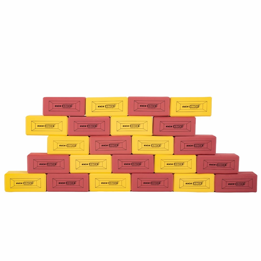 Red/Yellow Double Pack — 50 Bricks