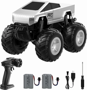 Remote Control Car, RC Truck Car for Kids, 2.4GHz Amphibious Waterproof All Terrain Truck for Boys, Gifts for Boys