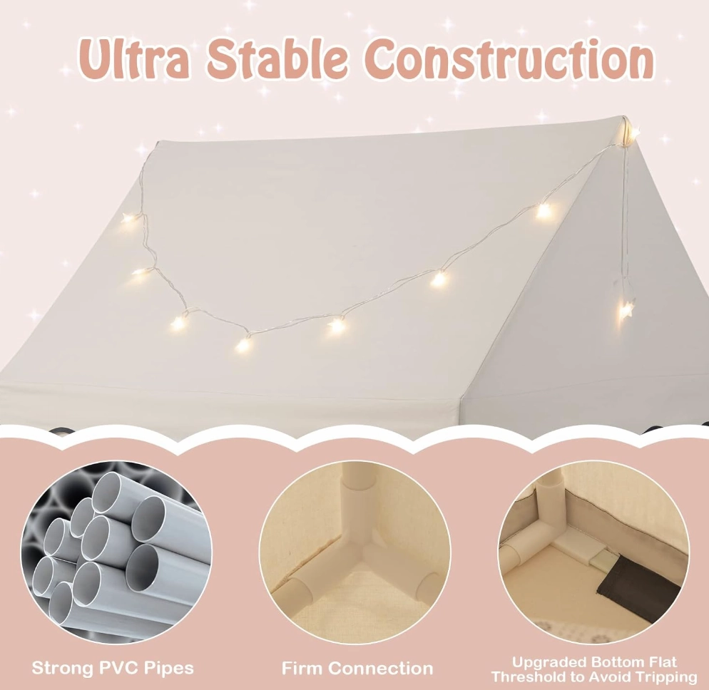 Rever Bebe  Kids Play Tent, Toddler Large Playhouse